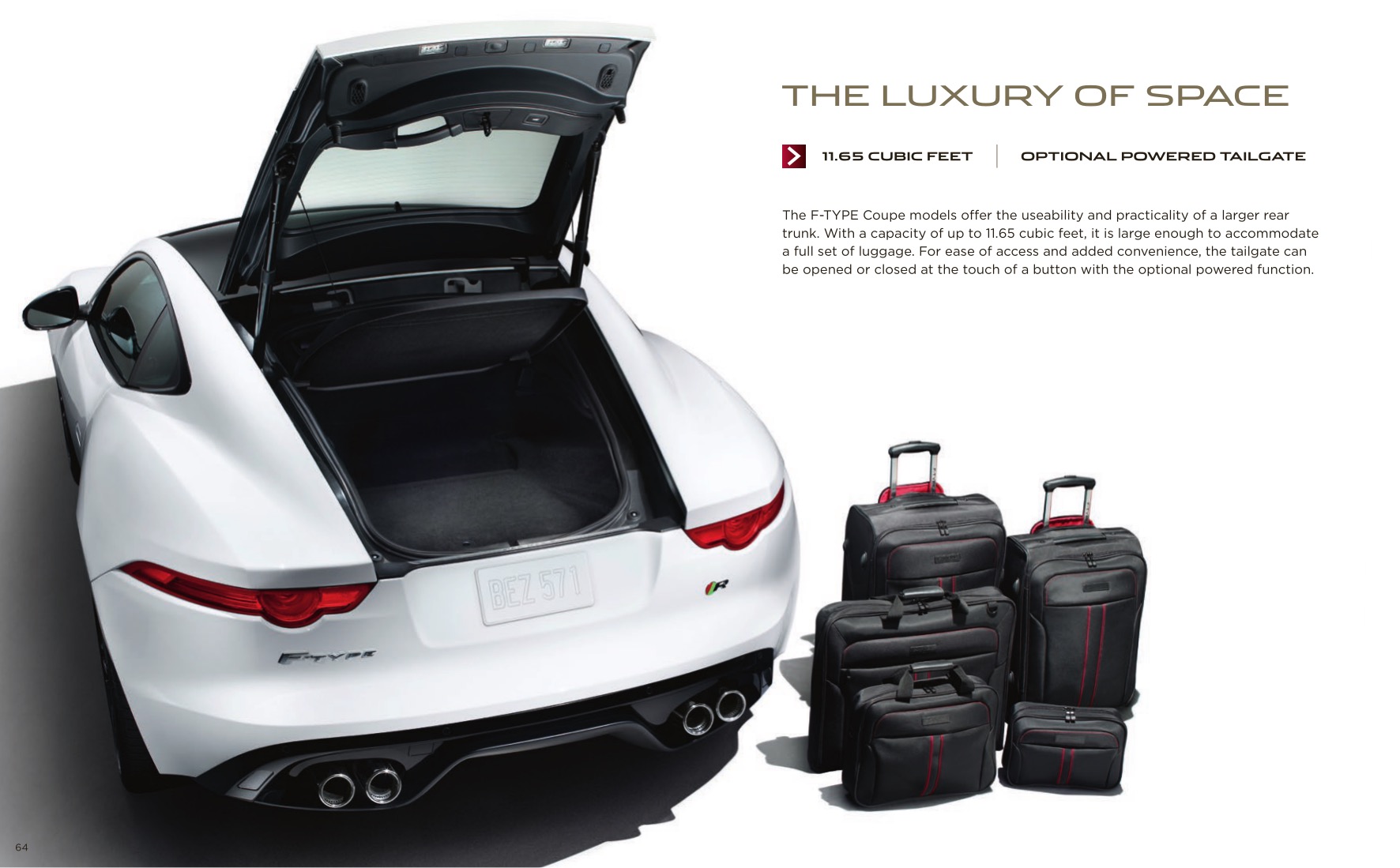 2014 Jaguar F-Type Brochure Page 5